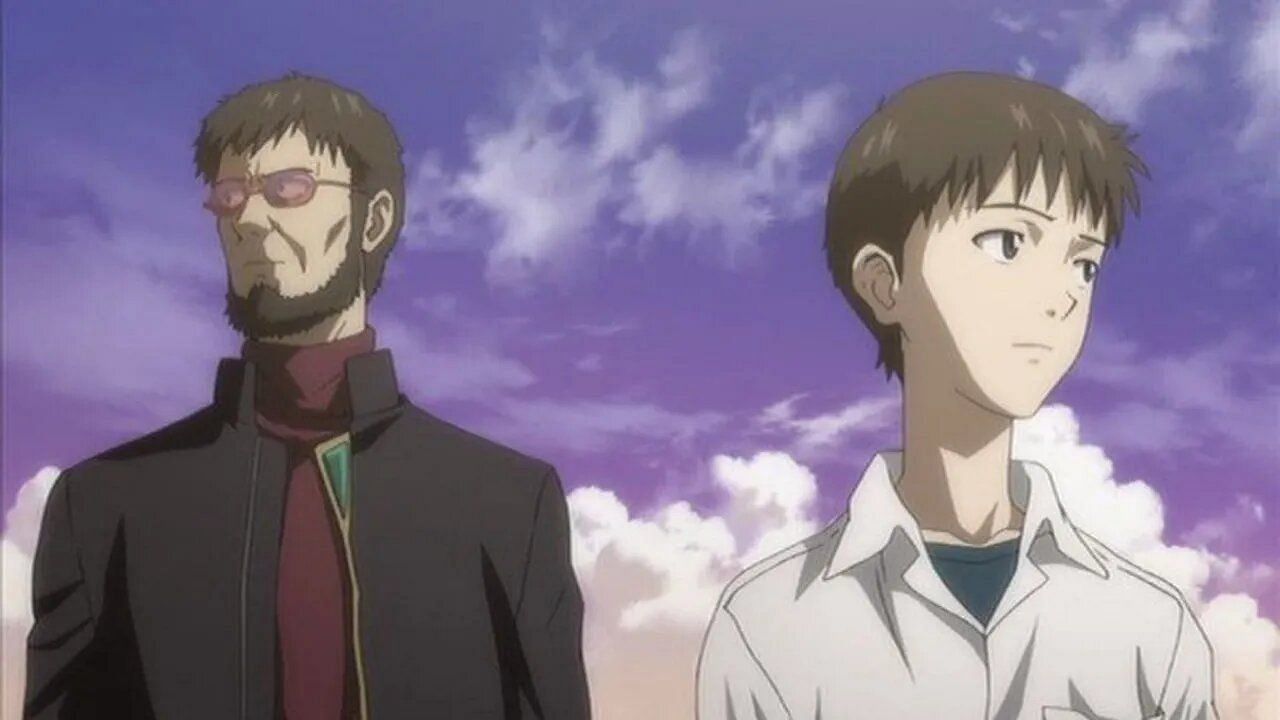 Gendo is a BAD father (Image via Tatsunoko).