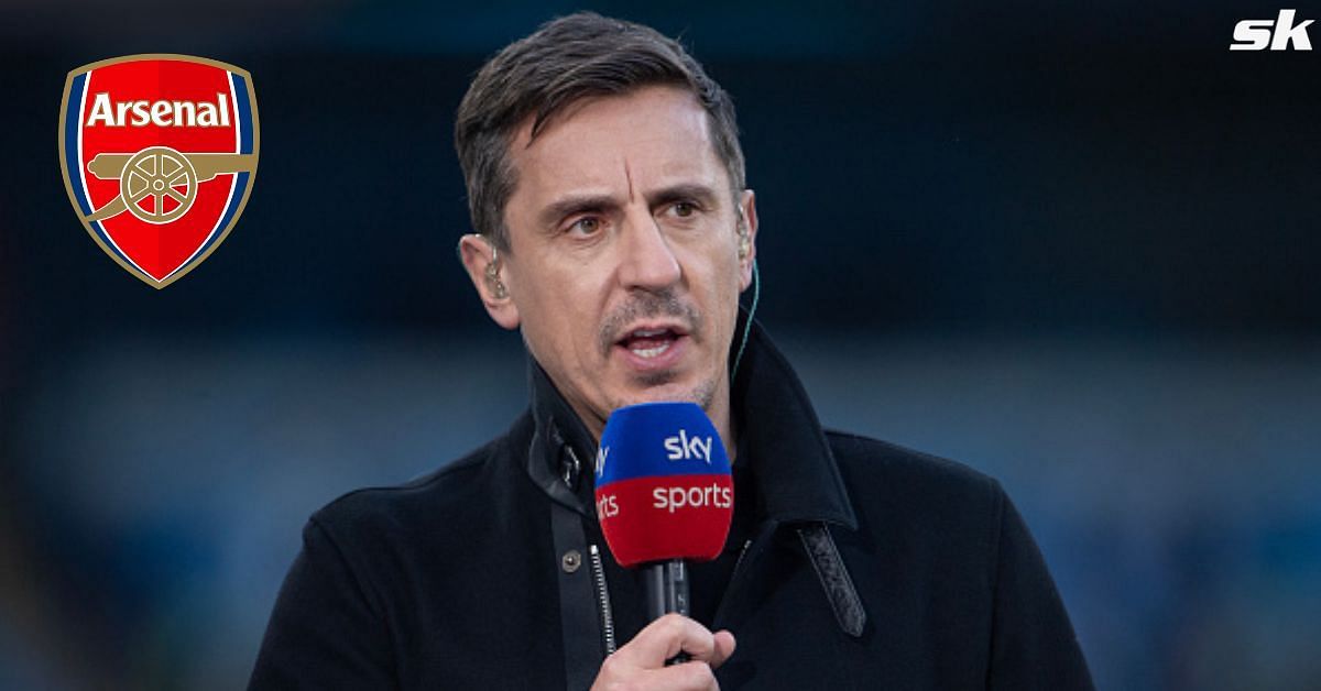 Gary Neville was impressed by Arsenal star