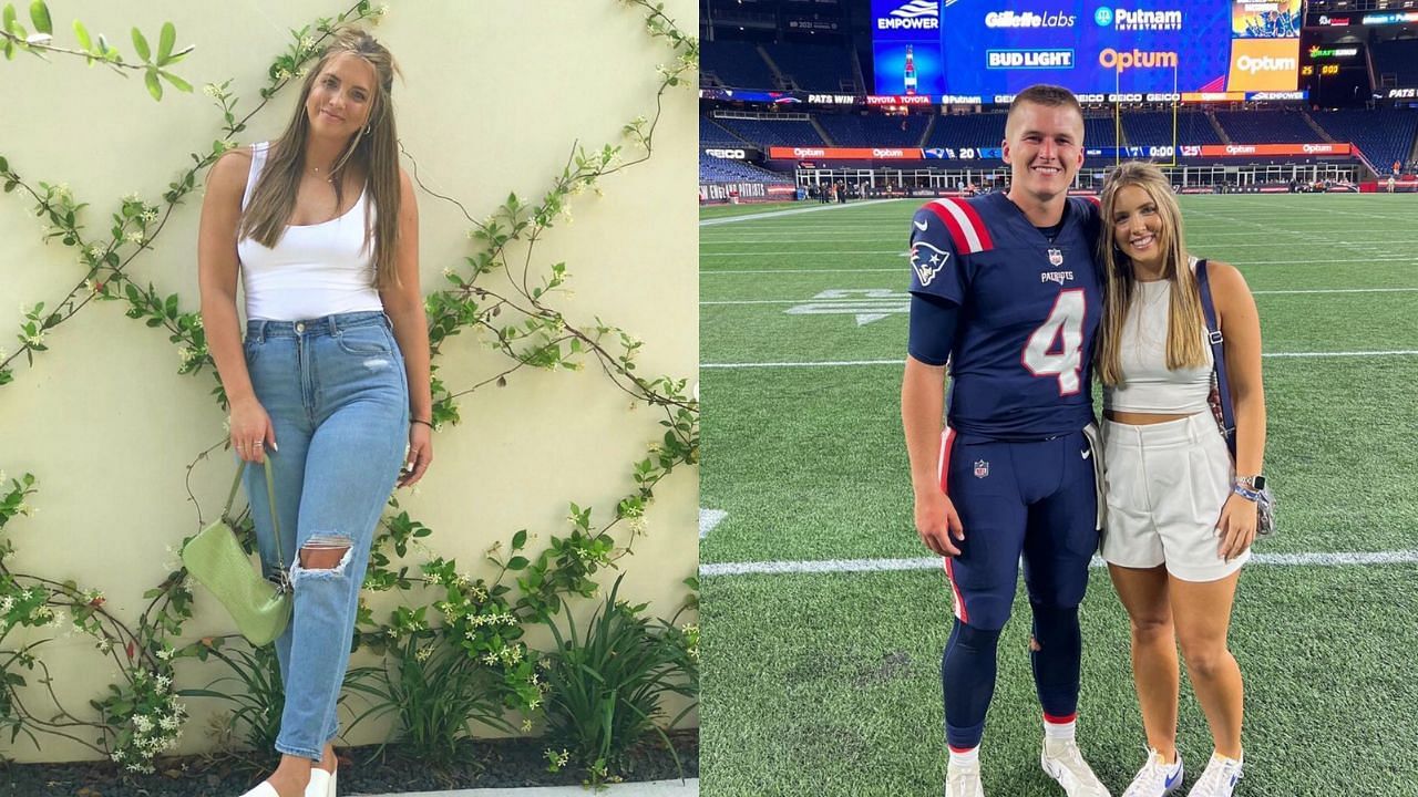 New England Patriots Quarterback Bailey Zappe Receiving Passion Play From  Girlfriend Hannah Lewis - Sports Illustrated New England Patriots News,  Analysis and More