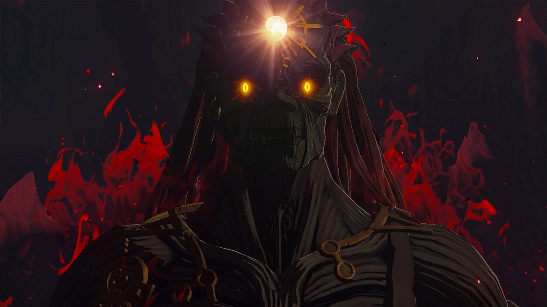 Demon King Ganondorf and 4 other difficult bosses in The Legend of Zelda Tears of the Kingdom (Image via Nintendo)