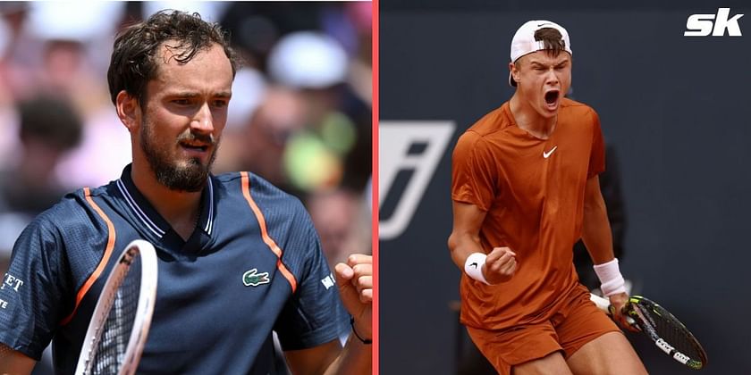 Italian Open 2023: Daniil Medvedev triumphs over Holger Rune in
