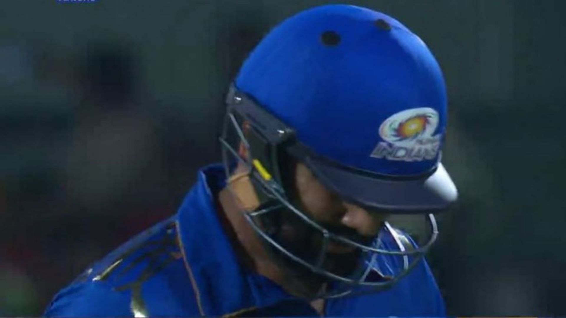Rohit Sharma fell for another low score in the Eliminator against LSG