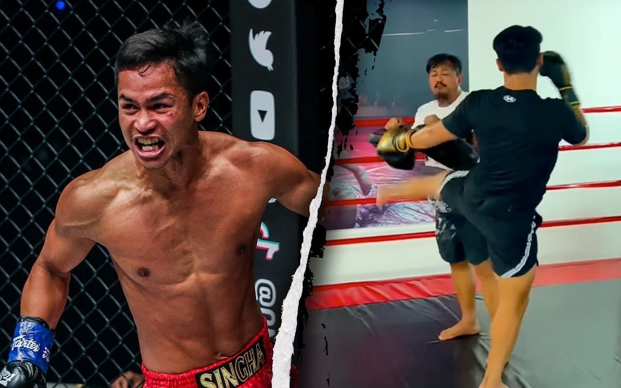 Superbon and Trainer Gae pushing limits [Credit: ONE Championship]