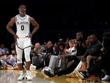 LeBron James makes candid comments about playing with son Bronny James