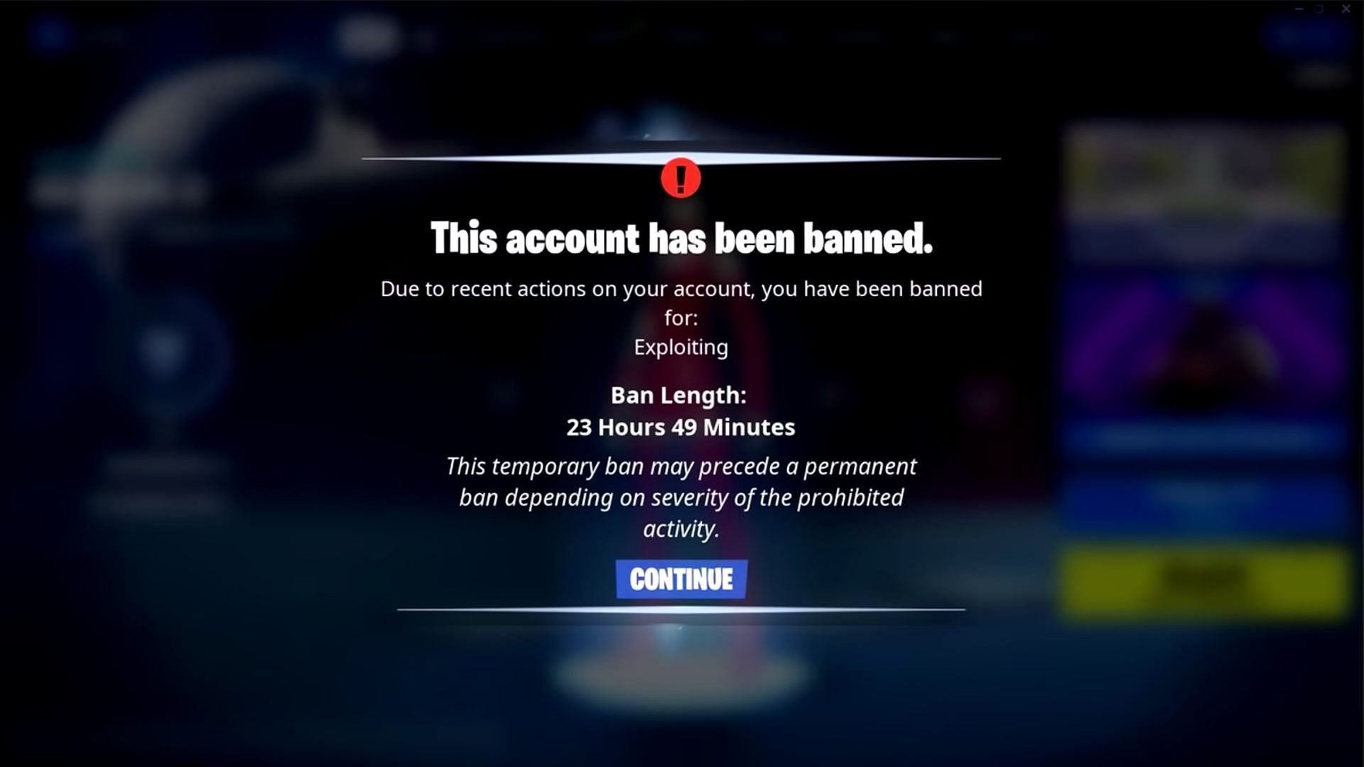 A glitch is causing players to be banned for using it (Image via Tabor Hill on YouTube)