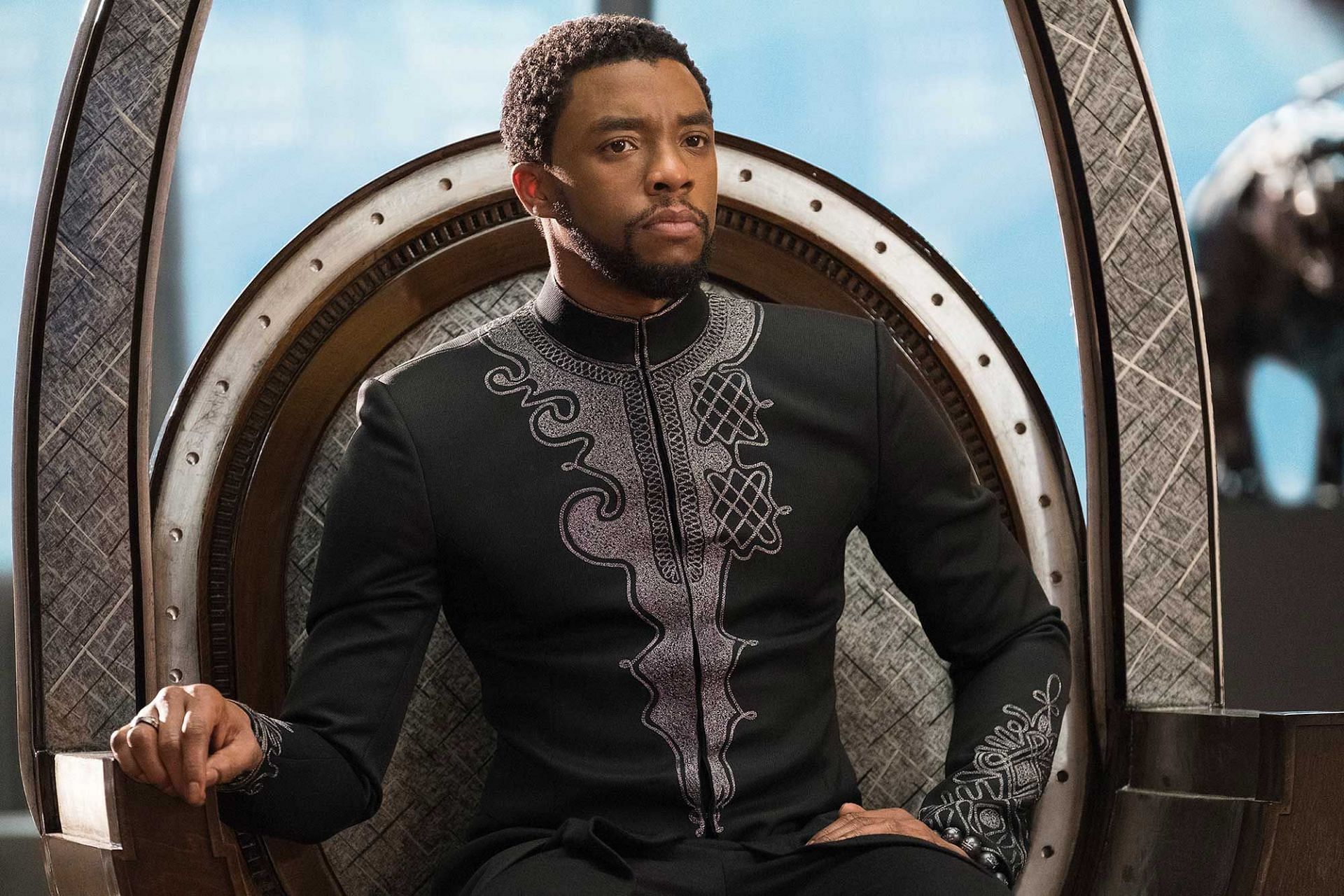 Chadwick Boseman&#039;s portrayal of T&#039;Challa, the king of Wakanda and the Black Panther, was regal and inspiring, with a dedication to his people and a willingness to do what is right (Image via Marvel Studios)