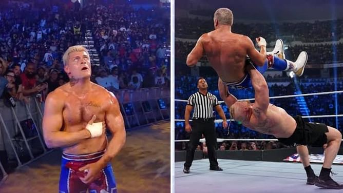 Legend was surprised to see Cody Rhodes and Brock Lesnar headline WWE Backlash 2023 (Exclusive)