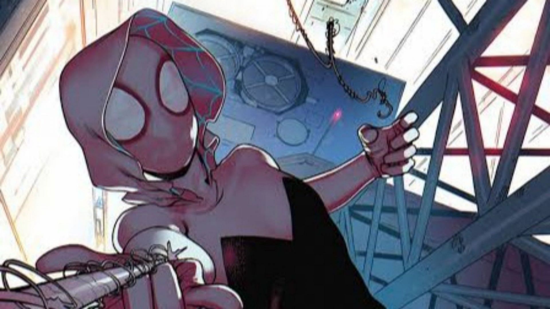 Gwen Stacy as Spider-Gwen in the comics (Image via Marvel Comics)