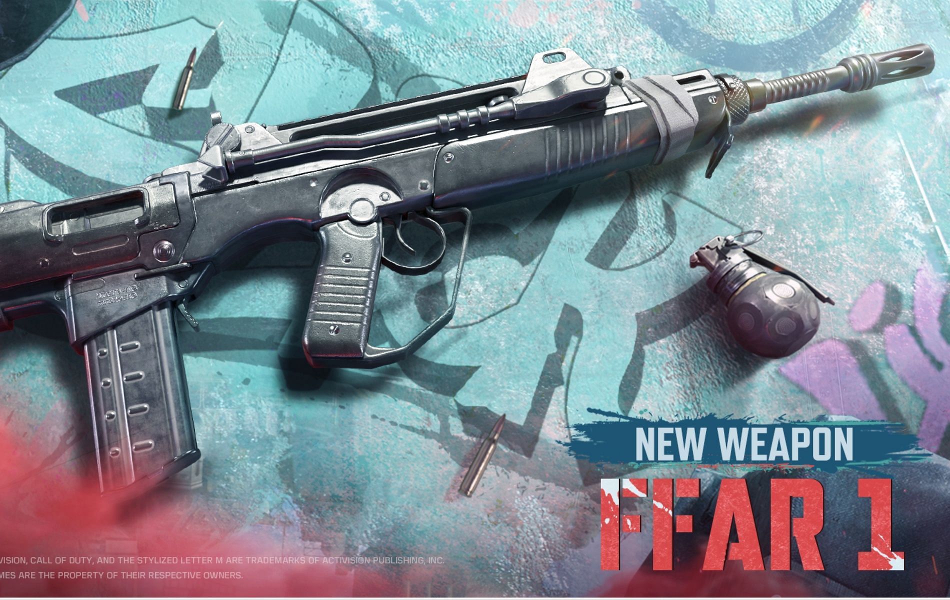 The latest Assault Rifle &ndash; FFAR 1 (Image via Activision)