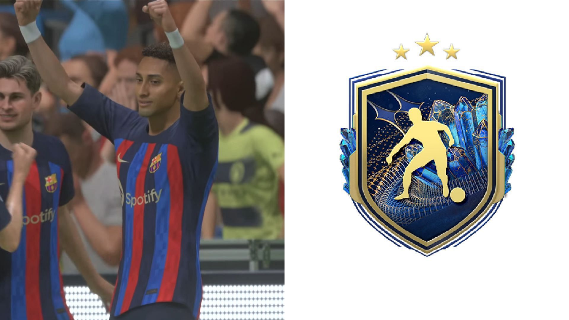 Raphinha TOTS SBC guide (Image via EA Sports)