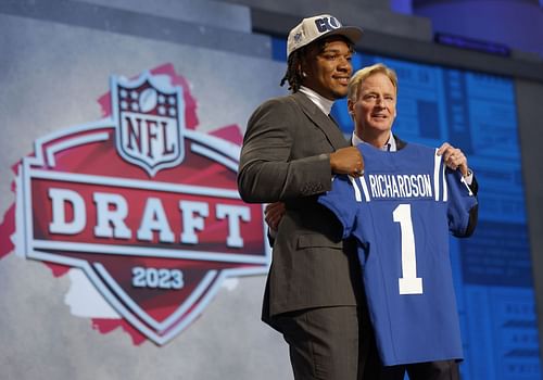 Richardson taken at No. 4 in the 2023 NFL Draft