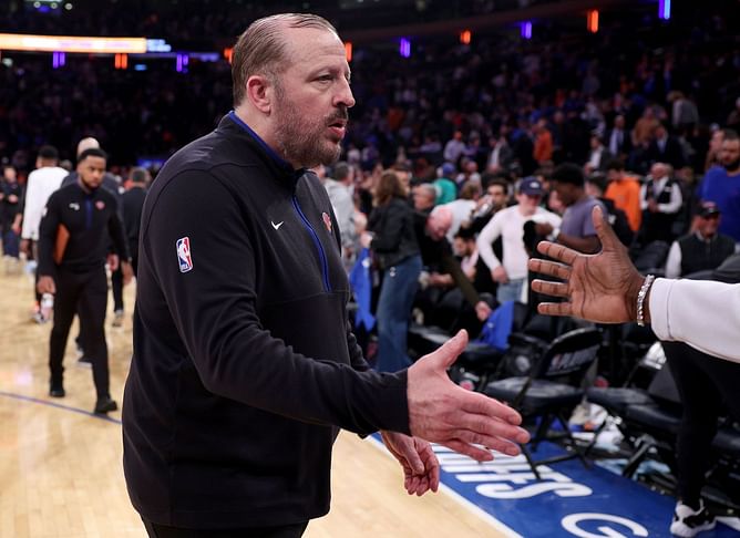 "You're gonna be fine" - Tom Thibodeau not worried about Jalen Brunson playing 48 minutes