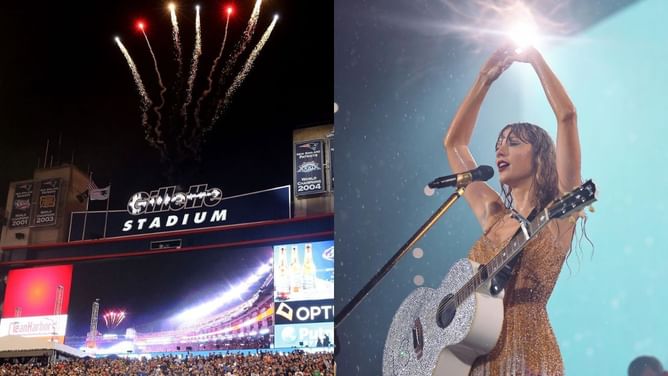 Taylor Swift gets emotional about Patriots home stadium