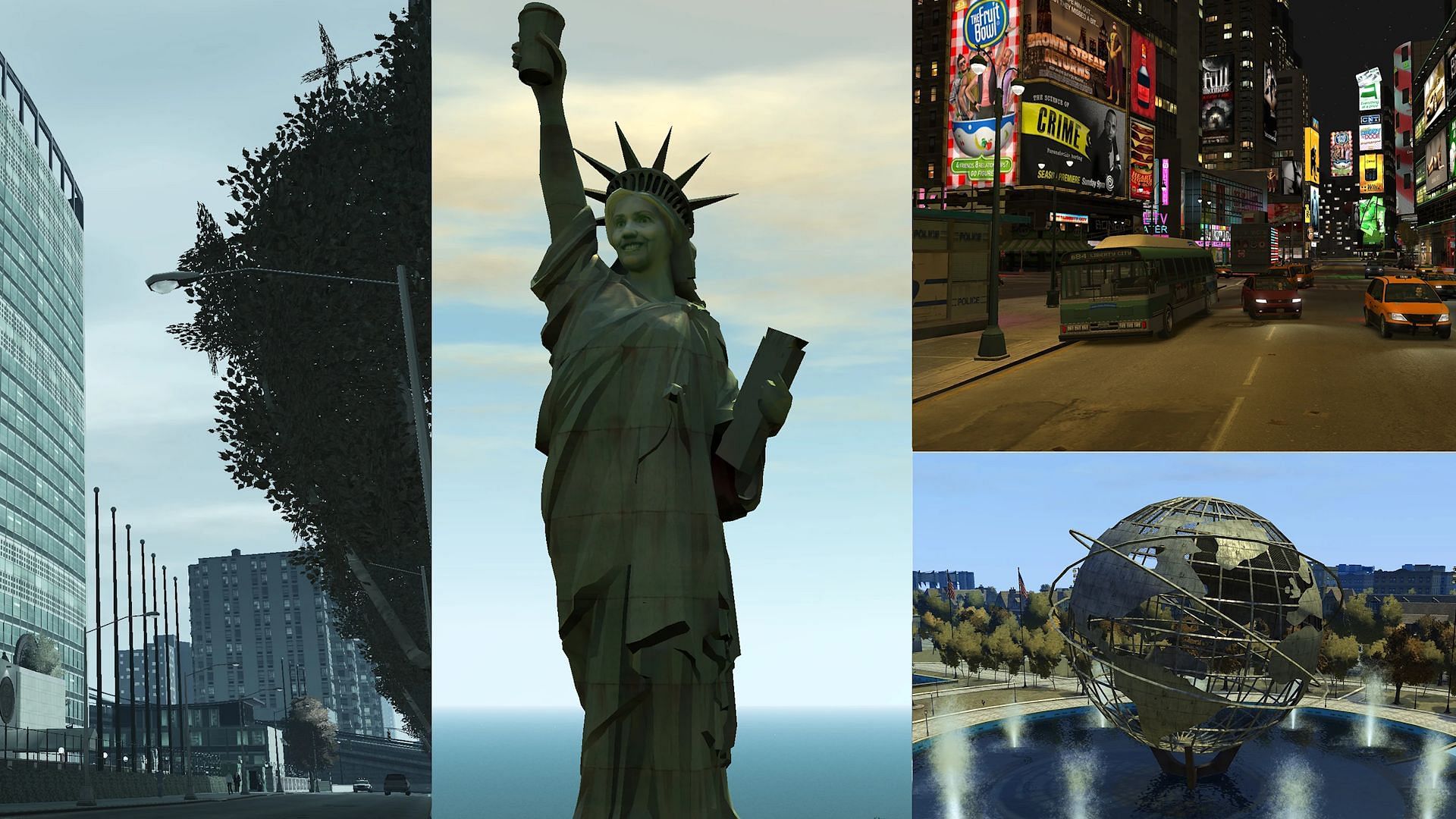 Liberty City, as it was seen in Grand Theft Auto IV (Image via Rockstar Games, GTA Wiki)
