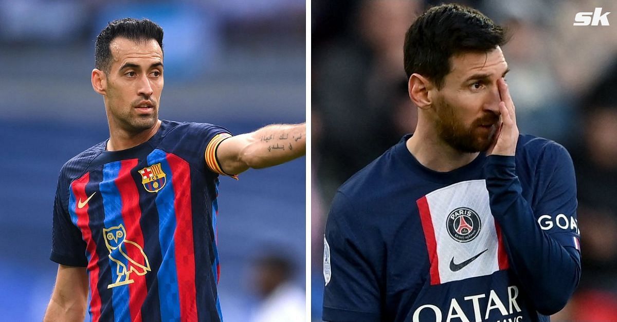 Busquets claims that he would like to play with Messi again.