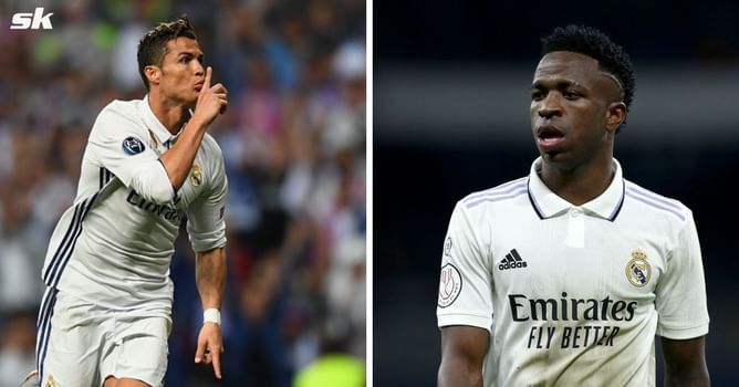 Real Madrid superstar Vinicius Jr equals Cristiano Ronaldo's UCL record with wonder goal against Manchester City