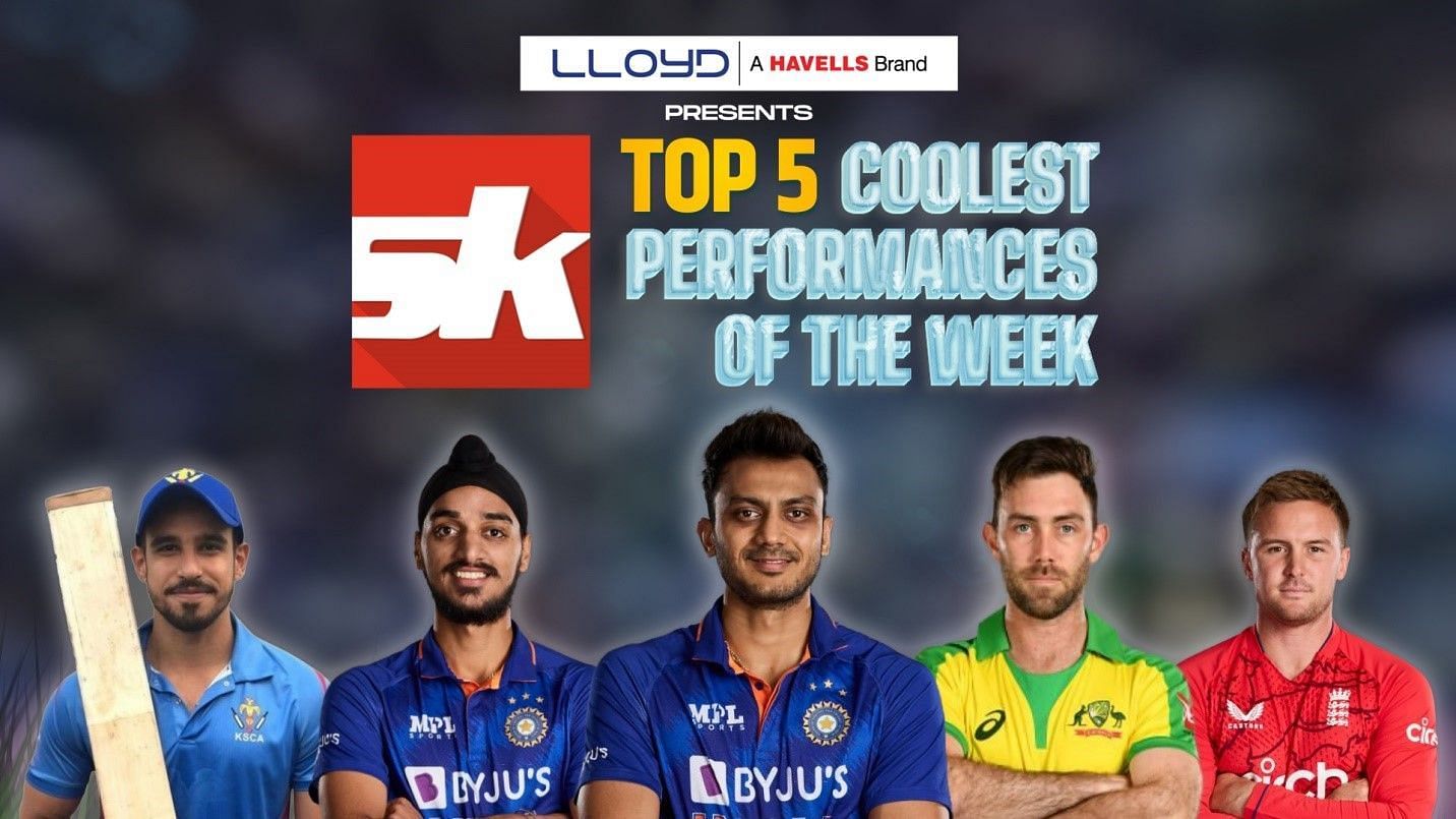 Axar Patel and Glenn Maxwell were among the week