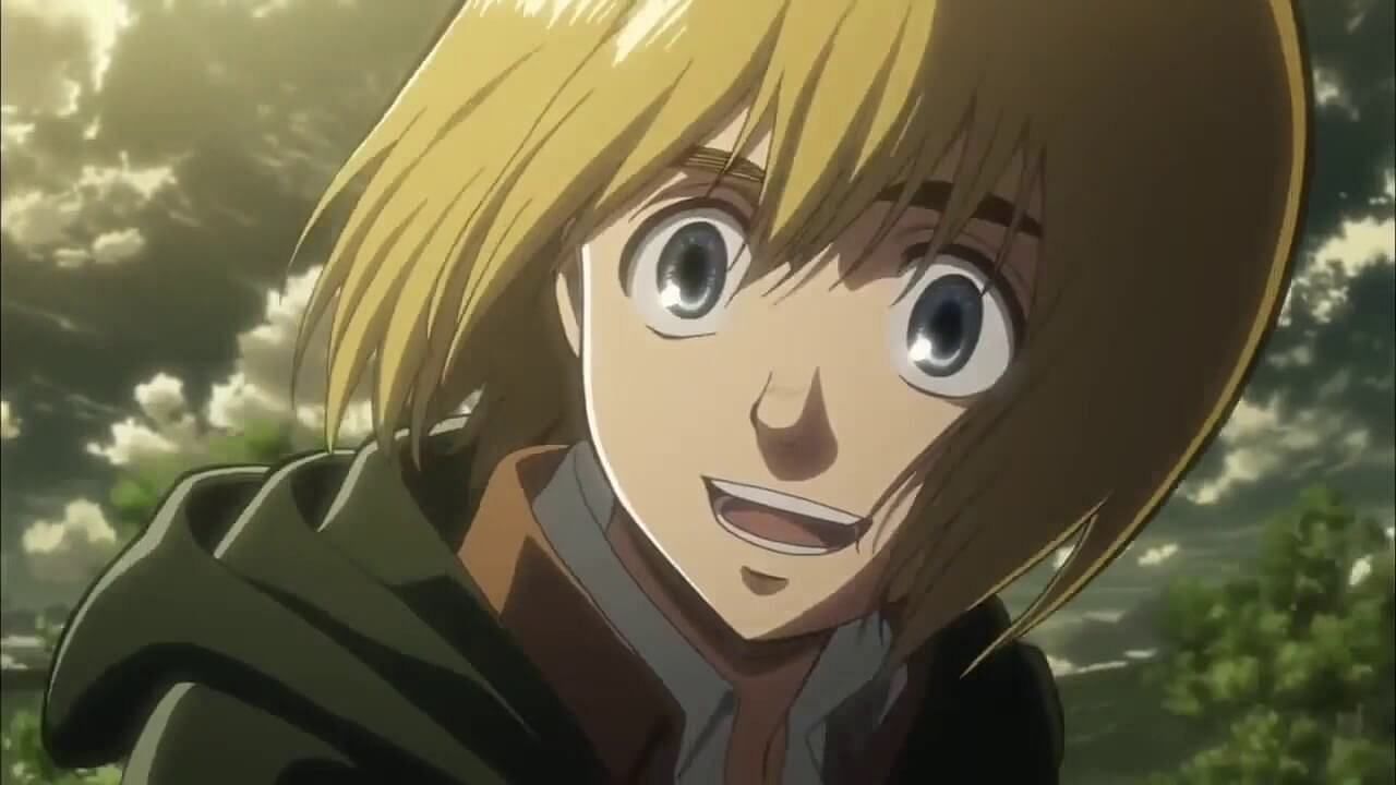 Armin as he appears in the first season of &#039;Attack on Titan&#039; (Image via Wit Studio)