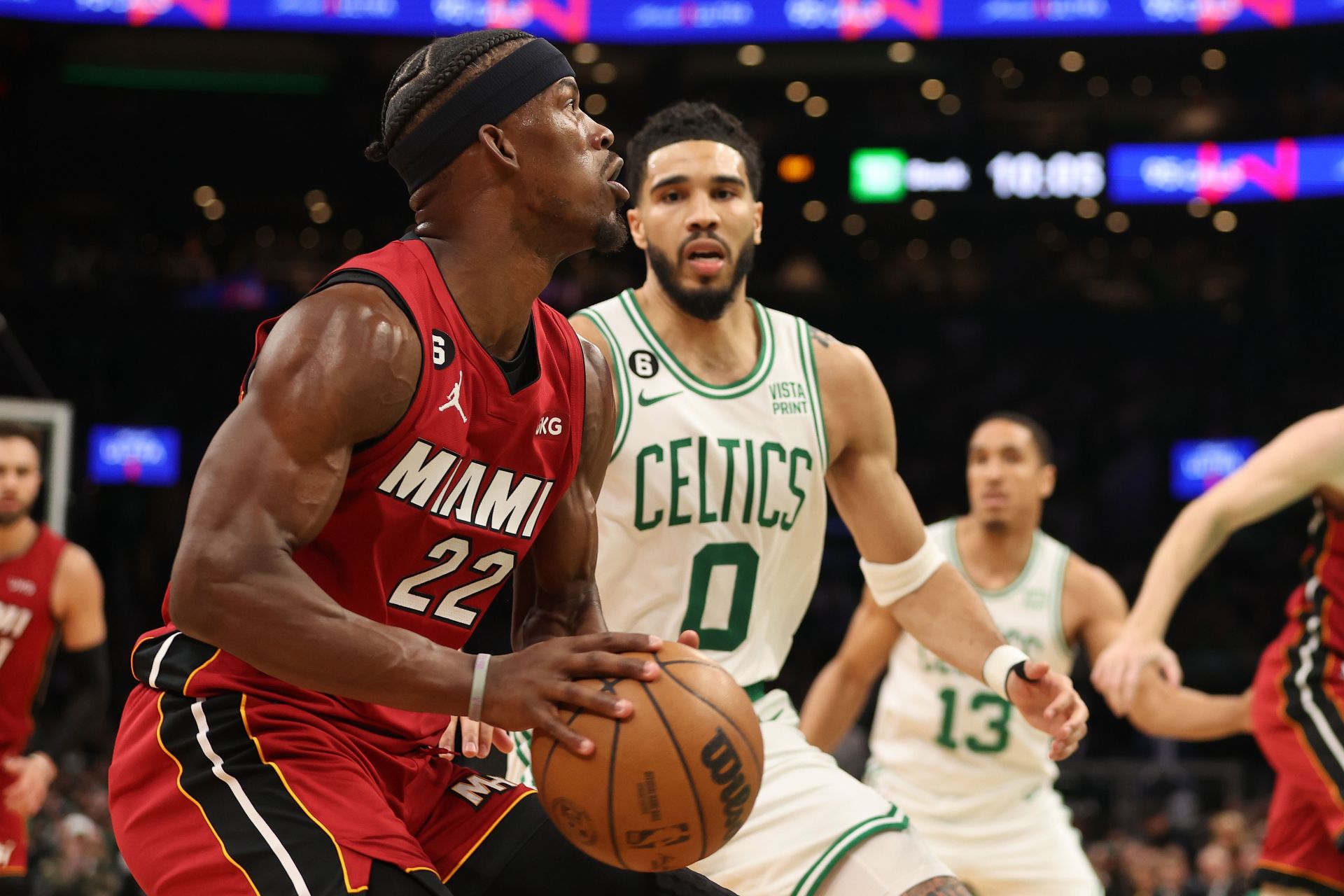 Miami Heat v Boston Celtics - Game One