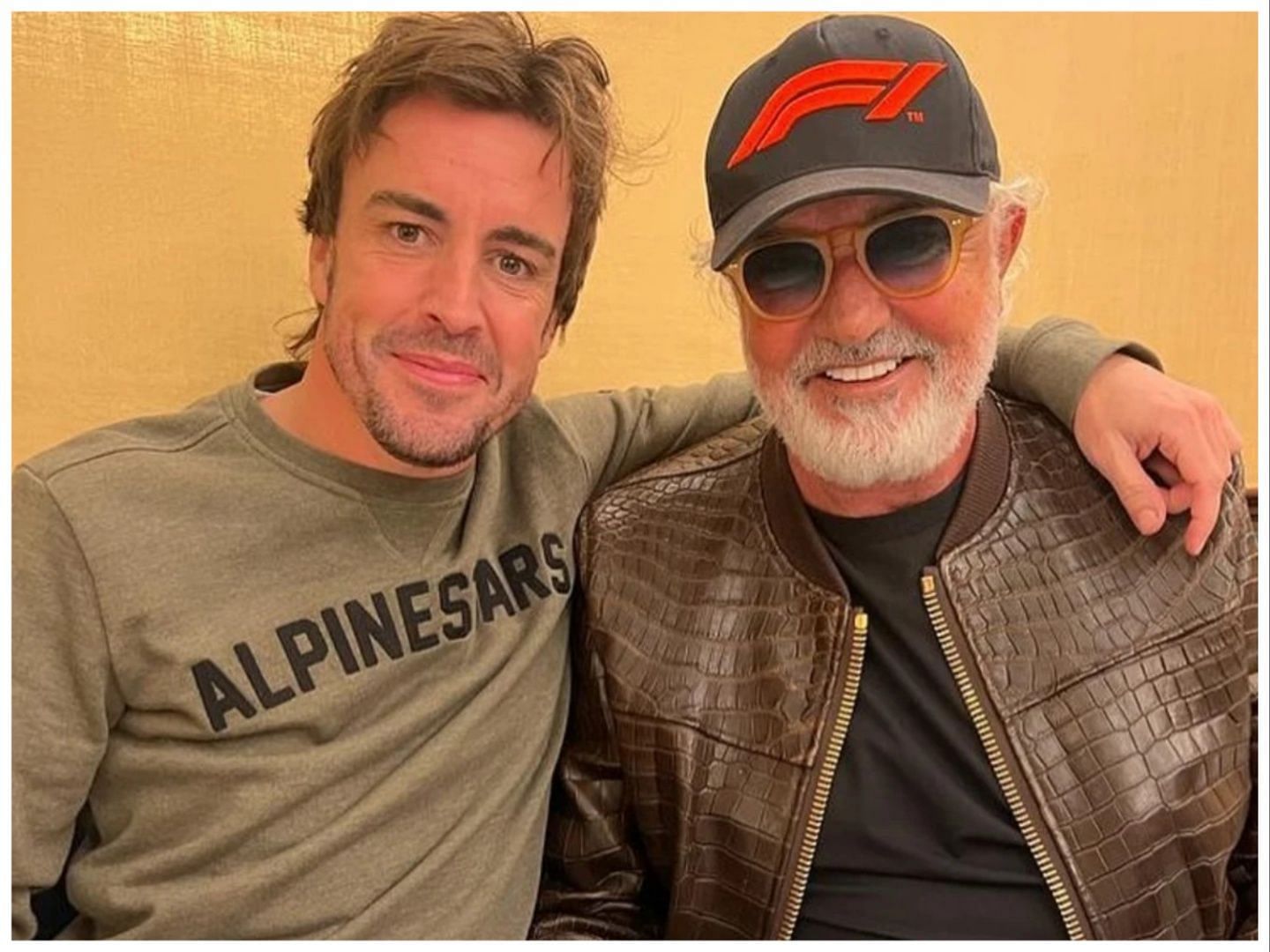 Fernando Alonso and Flavio Briatore