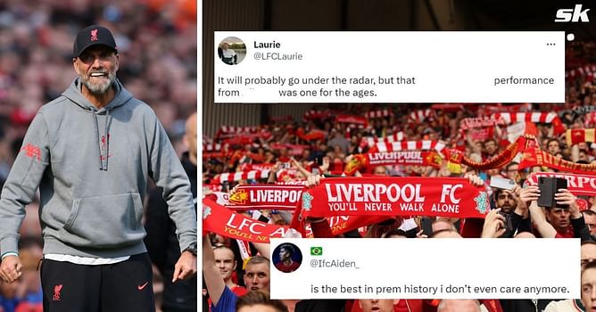“One for the ages”, “Genuinely unbelievable” – Fans salute Liverpool star for his stunning performance in 3-0 win over Leicester