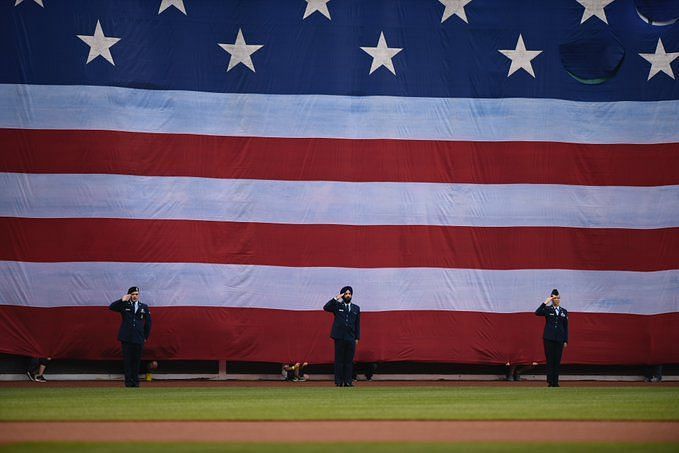 Red Poppy Flower Patches to be Worn Across MLB for Memorial Day