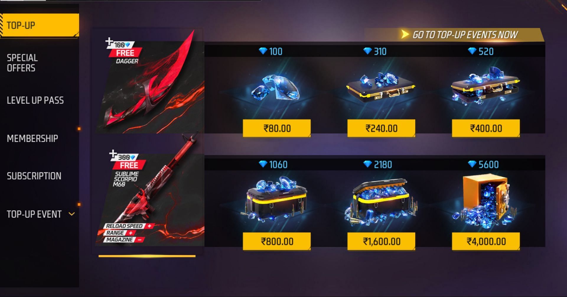 You may finally complete the purchase (Image via Garena)