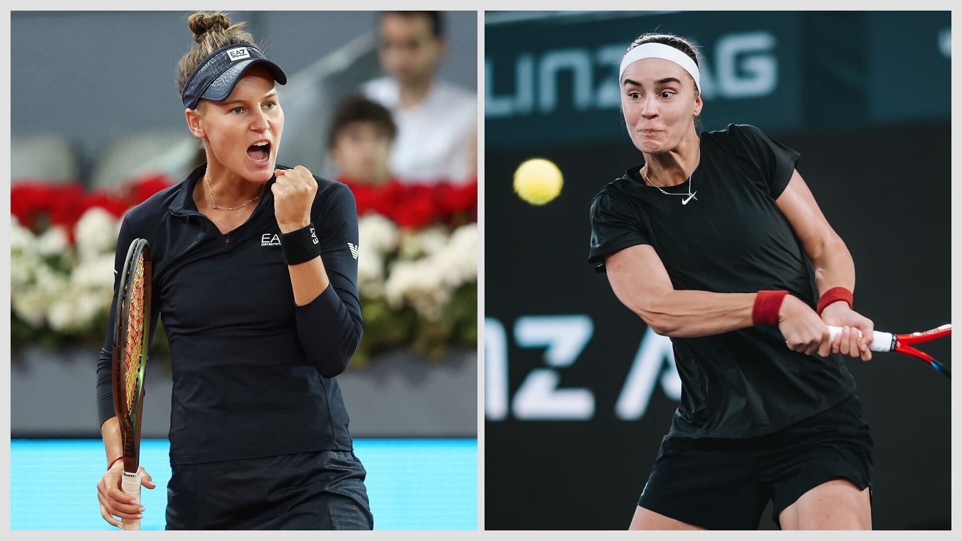 Veronika Kudermetova vs Anhelina Kalinina is one of the quarterfinal matches at the 2023 Italian Open.