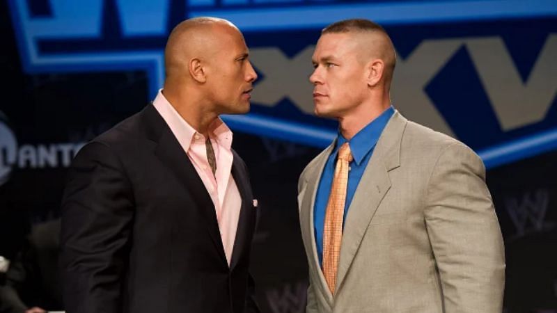 john cena the rock