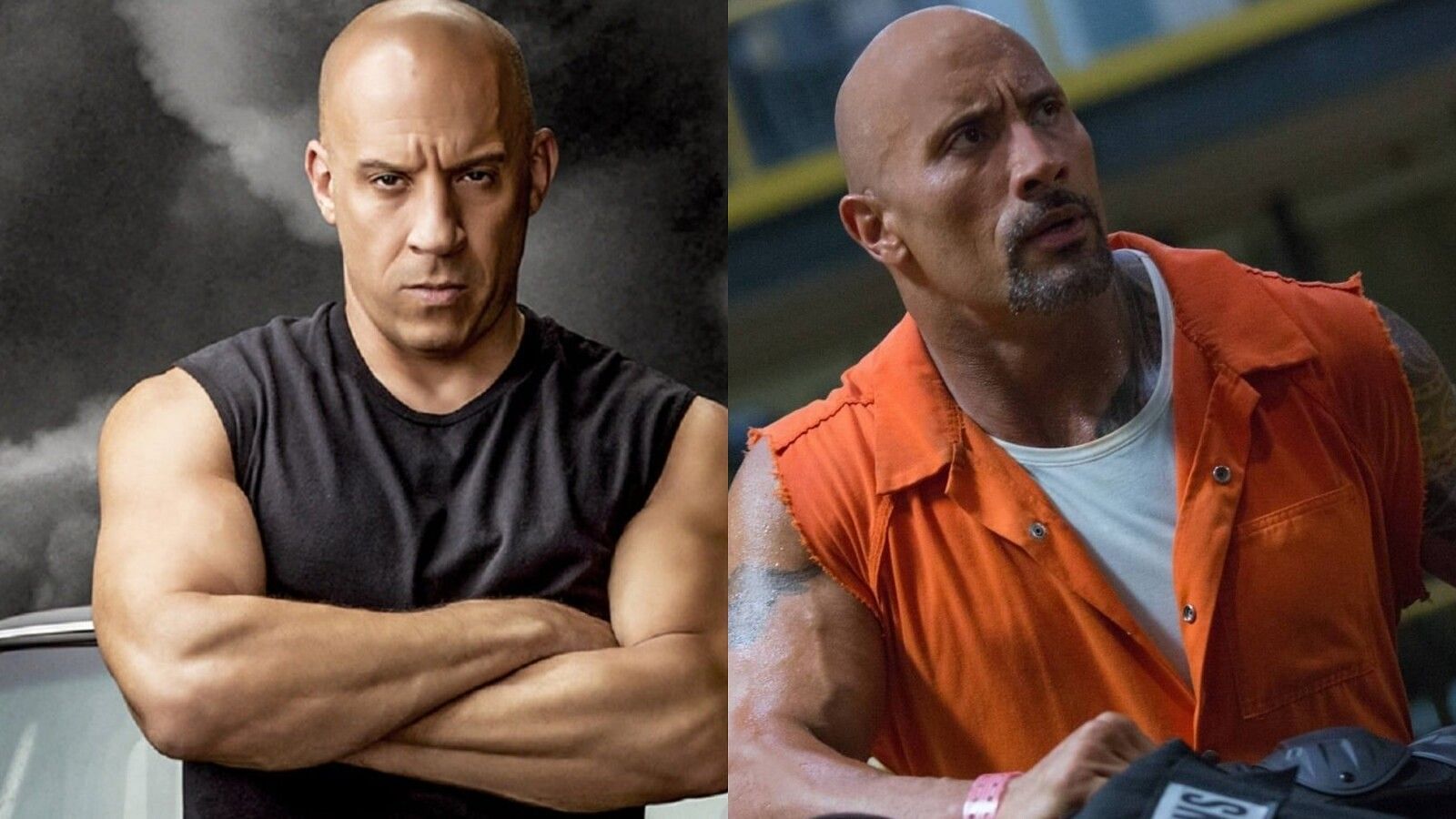 Vin Diesel and Dwayne Johnson in Fast 11 (Image via Universal)