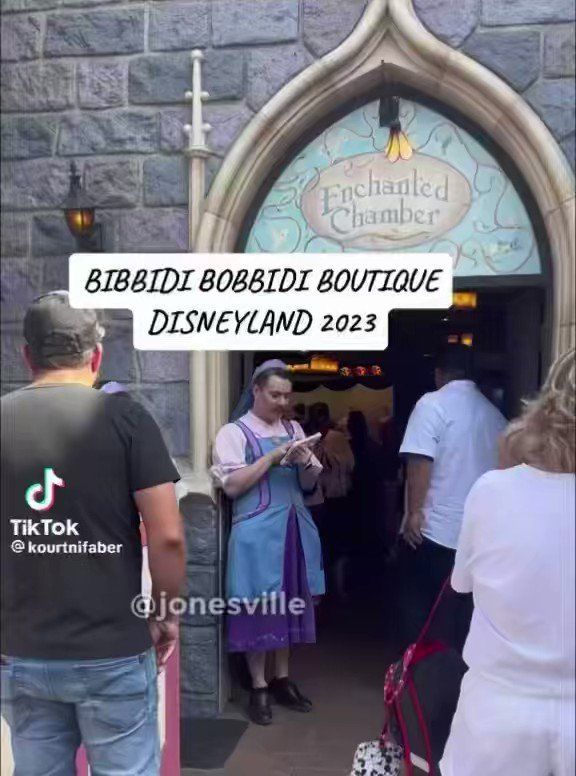 No worries that s just CinderFella Disneyland s Bibbidi Bobbidi