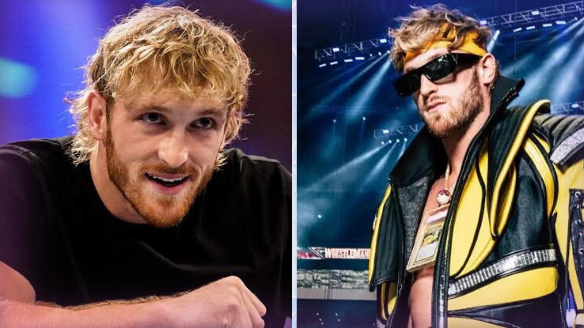 Logan Paul competed against Seth Rollins at WrestleMania