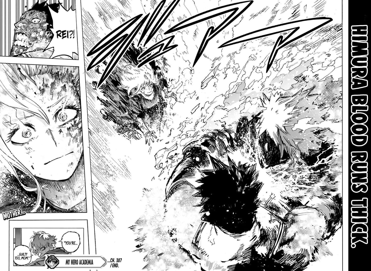 My Hero Academia chapter 388 spoilers and raw scans: A Todoroki family