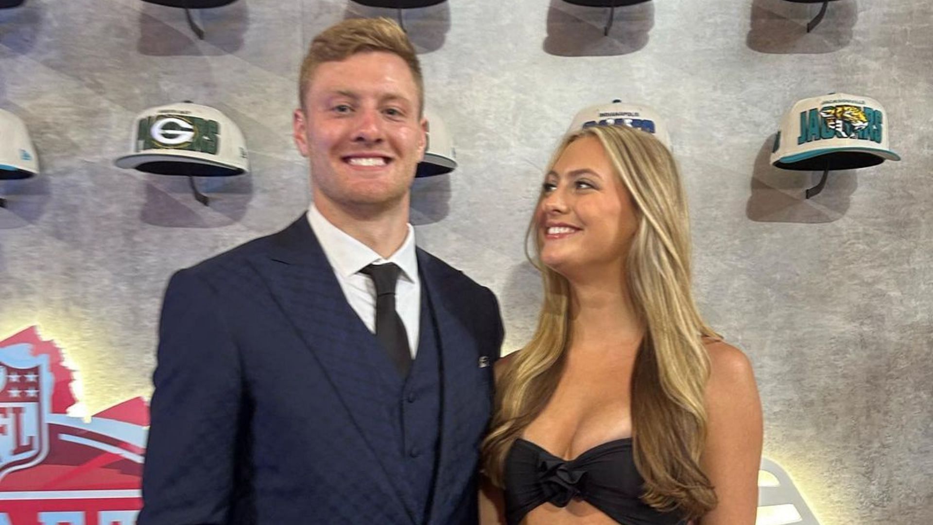 Will and Kelley Levis at the 2023 NFL Draft. (Image credit: Instagram.com/kelleylevis)