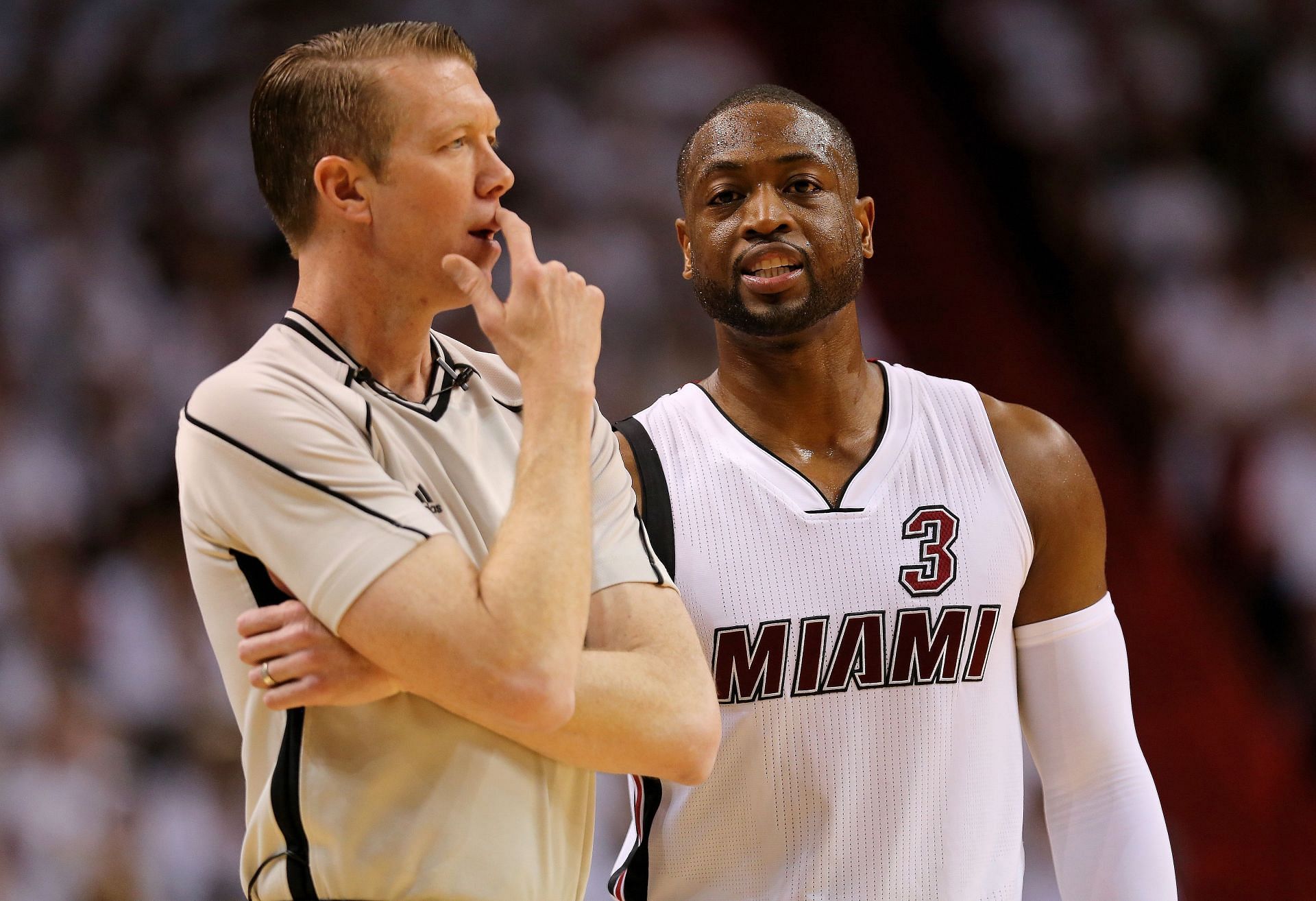 Malloy has missed a lot of calls in the last two minutes of games (Image via Getty Images)