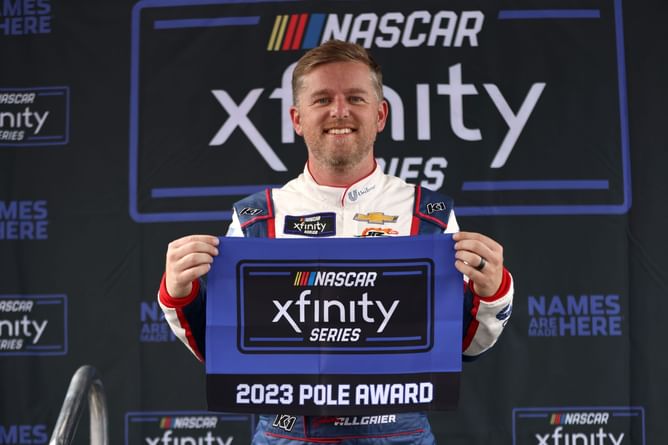 NASCAR Xfinity Series: Starting lineup for Charlotte Motor Speedway released, Justin Allgaier takes pole