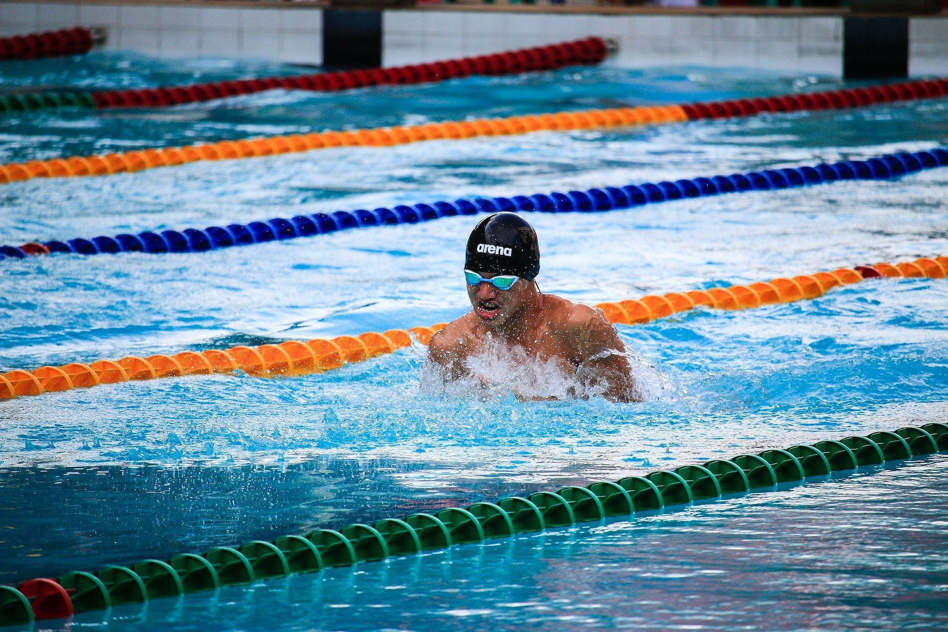 Treading water is a swimming technique. (Photo via Pexels/Jim De Ramos)