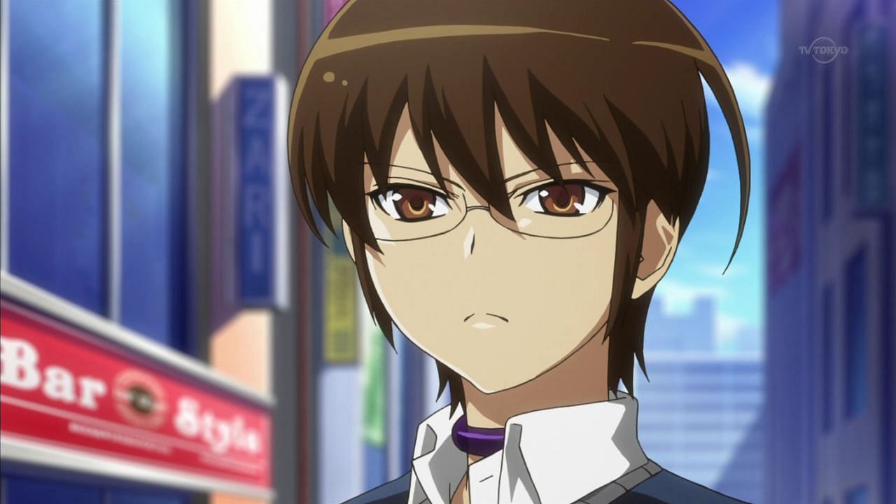 22 year old brown haired nerdy anime guy...