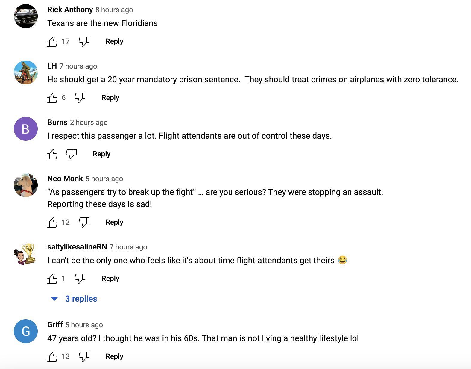 Netizens were furious about passenger assaulting United Airlines crew member (Image via YouTube)