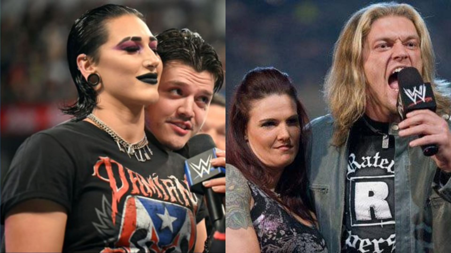 WWE Hall of Famers Edge and Lita were once a couple both on and off-screen.