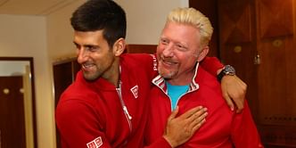Novak Djokovic comes across as a tennis machine but he's very charming when he's not in office: Boris Becker
