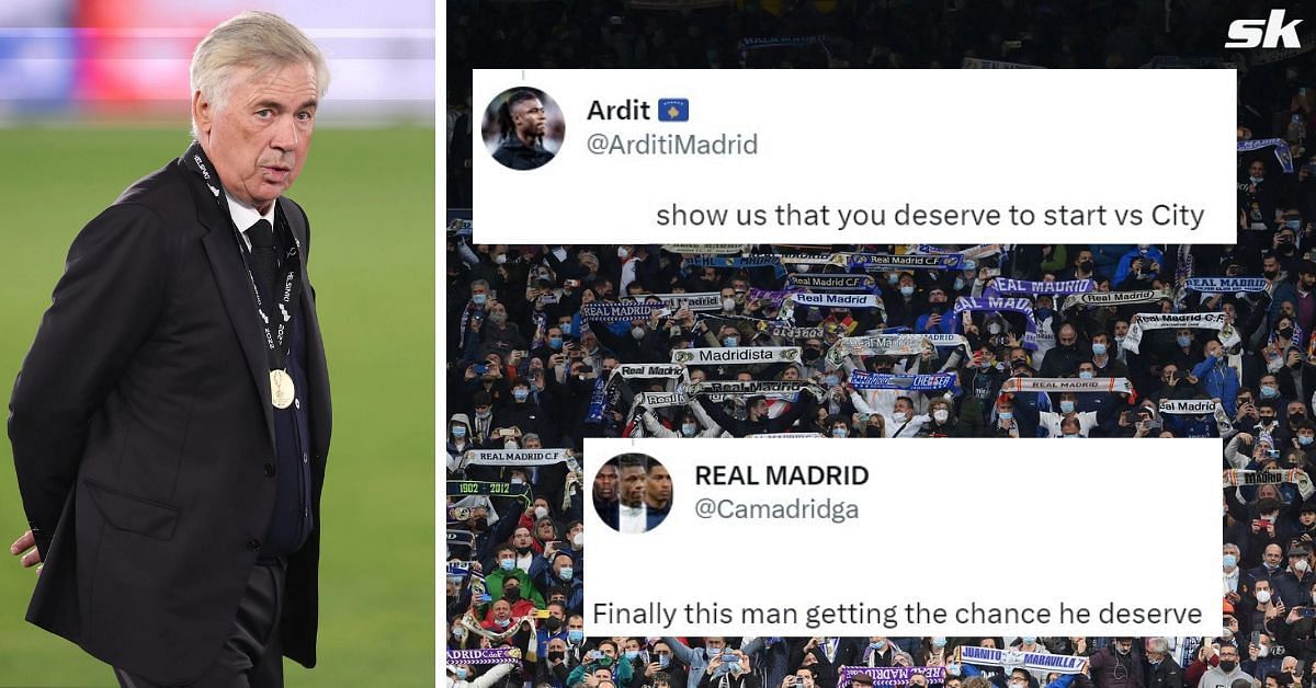 Real Madrid fans excited as 23-year-old gets chance he deserves after starting in Copa del Rey final