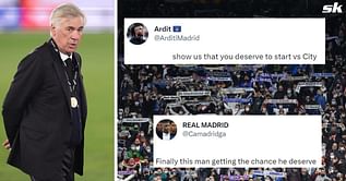 "Show us that you deserve to start vs City” – Real Madrid fans excited as 23-year-old gets well-deserved chance to start in Copa del Rey final