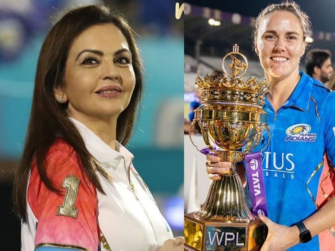 "I did get an Apple watch from Nita Ambani" - Nat Sciver-Brunt