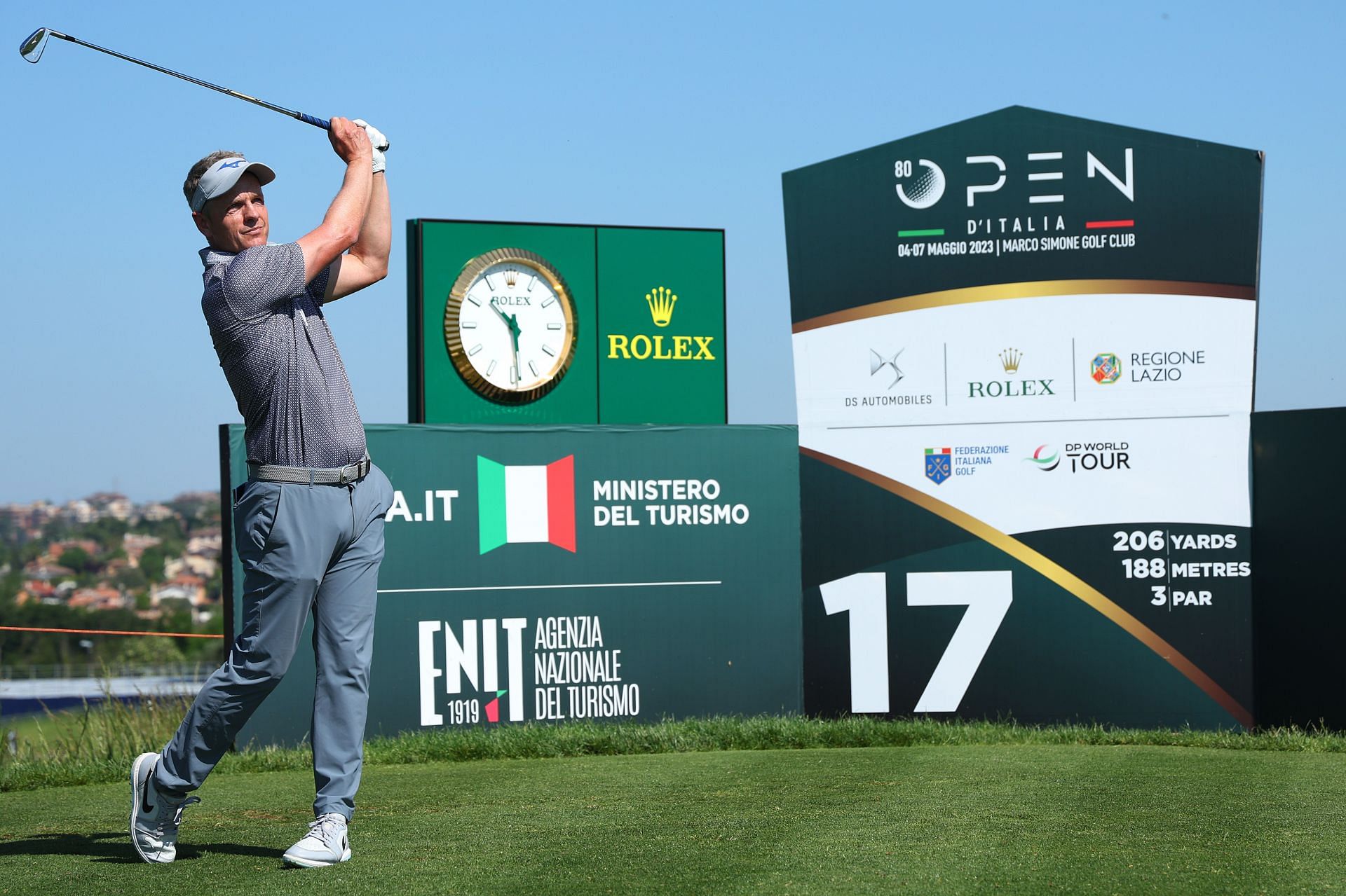 SHARMA, Shubhankar during 80°DS Automobiles Italian Open Golf Match, Marco  Simone GC, 5 May 2023 (Photo by AllShotLive/Sipa USA) Credit: Sipa US/Alamy  Live News Stock Photo - Alamy