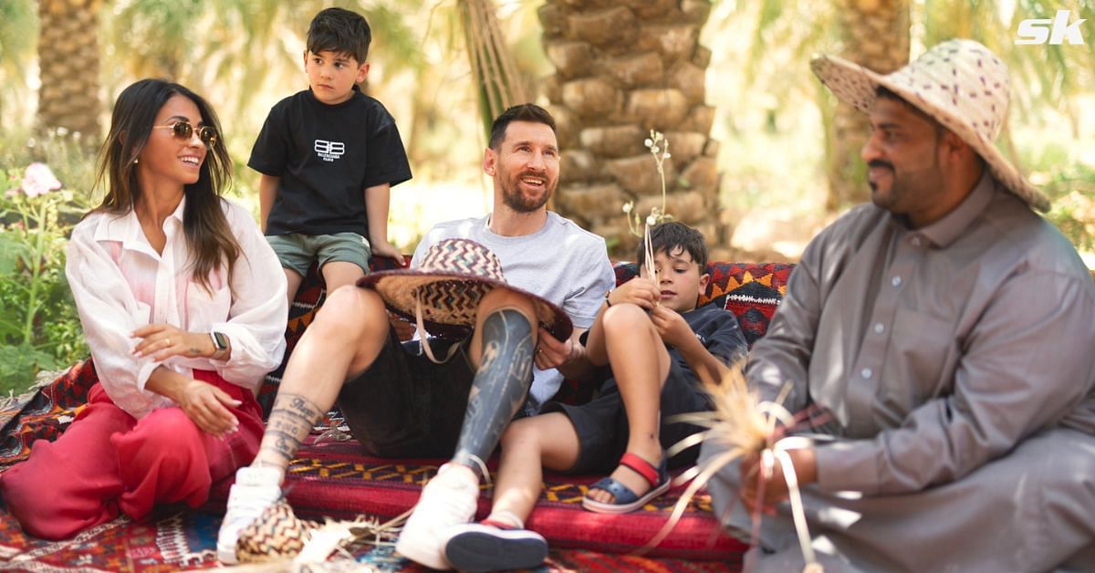 Why was Lionel Messi in Saudi Arabia?
