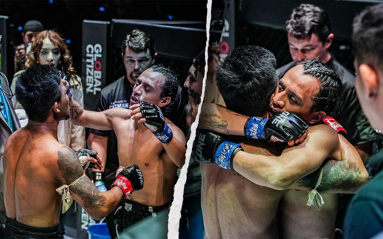 Rodtang and Edgar Tabares at ONE Fight Night 10 [Credit: ONE Championship]