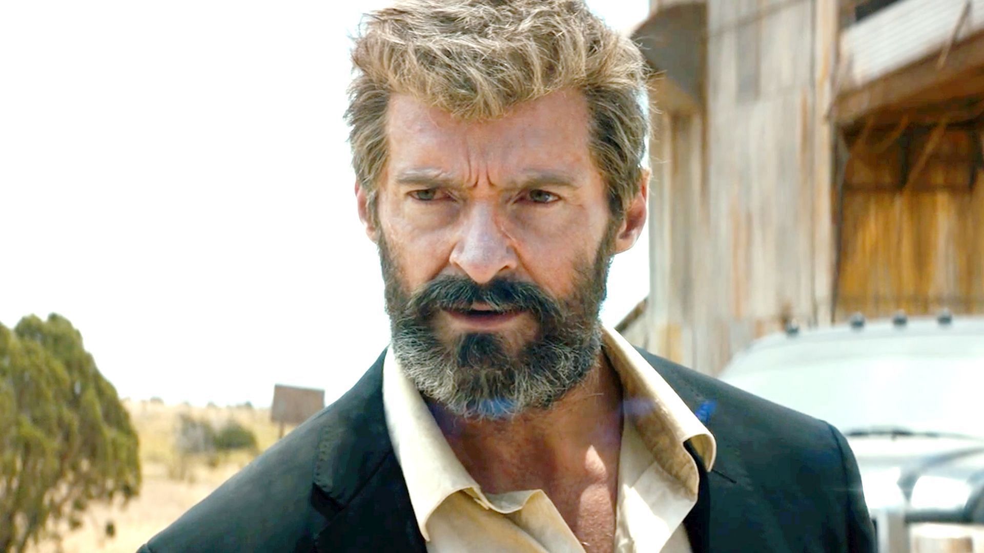 Hugh Jackman gets jacked and sports a new Wolverine beard ahead of filming for Deadpool 3 (Image via 20th Century Fox)