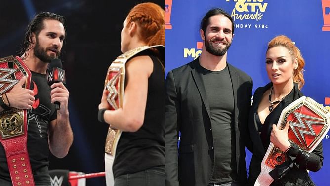 Seth Rollins shares photo with wife Becky Lynch ahead of their matches at Night of Champions