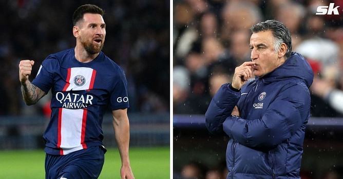 "He's been flawless throughout the season in his investment" - Christophe Galtier praises PSG star Lionel Messi amid criticism from media